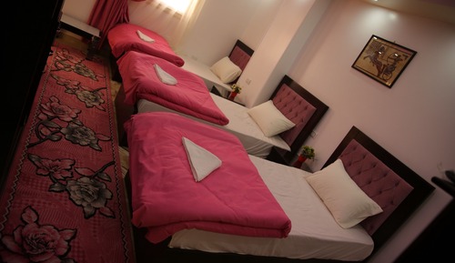 Chambre Triple Signature, vue montagne