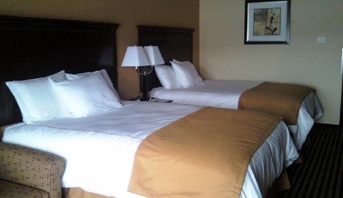 Chambre Standard, 2 grands lits, vue fleuve