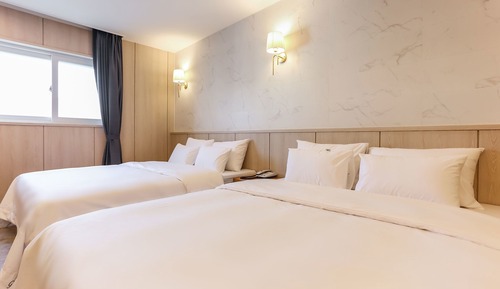 Chambre Deluxe, 2 lits doubles