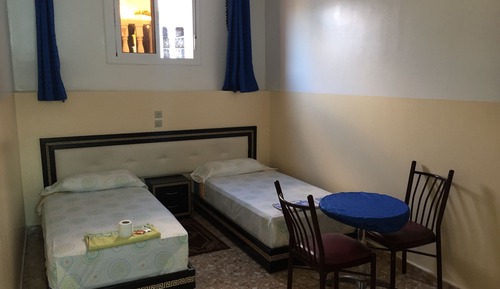 Chambre avec lits jumeaux
