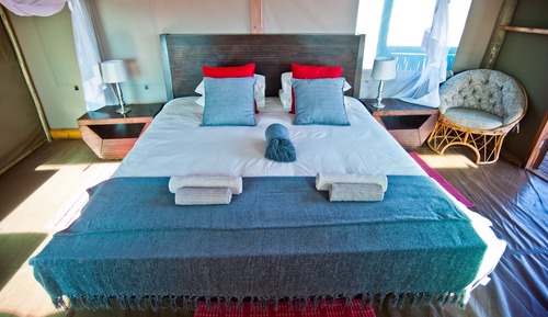 Chambre Standard avec lits jumeaux, non-fumeurs, vue montagne