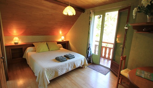Chambre Double, vue montagne (Verte)