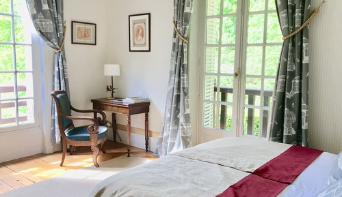 Chambre Double Confort pour 1 personne, vue parc
