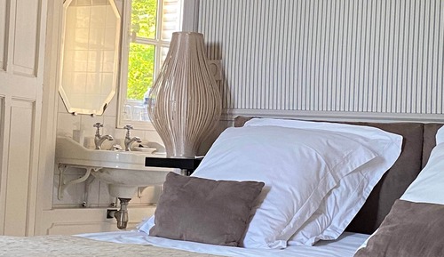 Chambre Double Supérieure, salle de bains privée, vue parc (Chambre Coppélia)