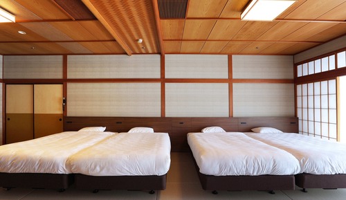 Chambre Quadruple, non-fumeurs (Japanese Modern, No bathtub)