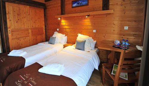 Chambre Simple Standard, 2 lits une place, non-fumeurs