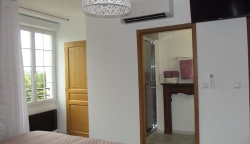 Chambre Double, non-fumeurs, vue jardin (La Barthaise)