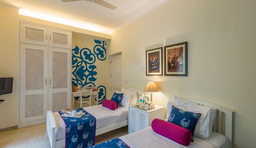 Chambre Deluxe Double ou avec lits jumeaux, 2 lits une place, non-fumeurs