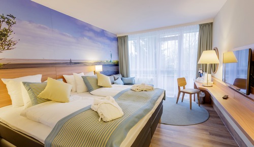 Chambre Double Standard, 2 lits une place