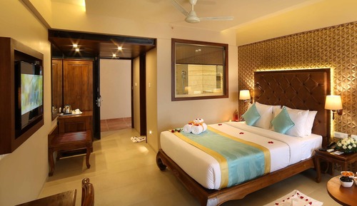 Chambre Deluxe Double ou avec lits jumeaux, 1 très grand lit, vue lac