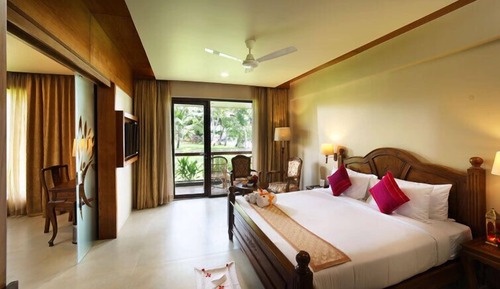 Chambre, vue lac