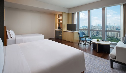 Chambre Premium, vue ville