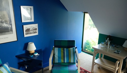 Suite Deluxe, salle de bains privée, vue jardin