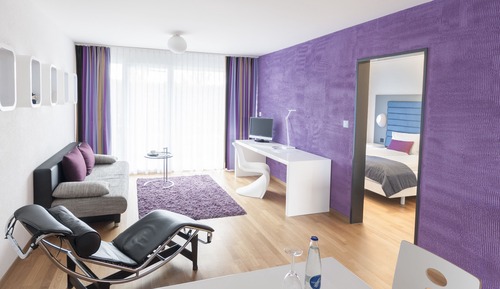 Appartement, vue jardin