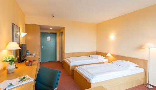 Chambre avec lits jumeaux