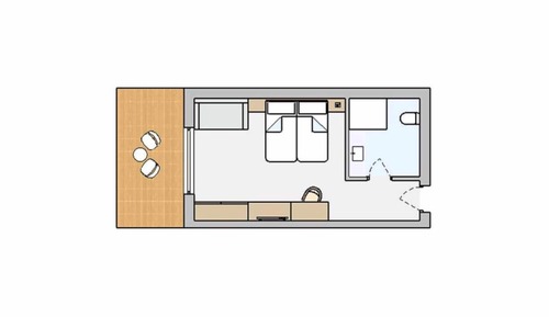 Chambre Triple Standard (Private Lodge +16)