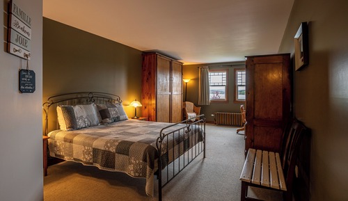 Chambre Quadruple, 2 grands lits, non-fumeurs, vue lac