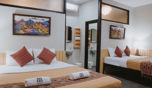 Chambre Quadruple Familiale, 2 grands lits