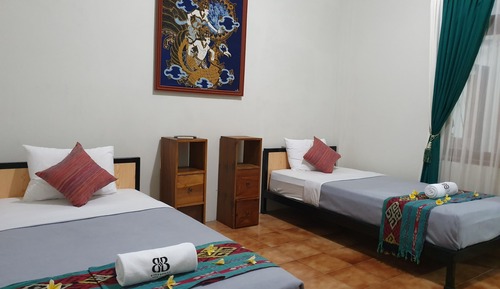 Chambre avec lits jumeaux