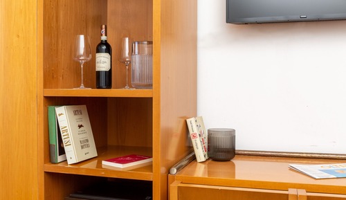 Chambre Deluxe, 1 grand lit, vue lac, dans la tour