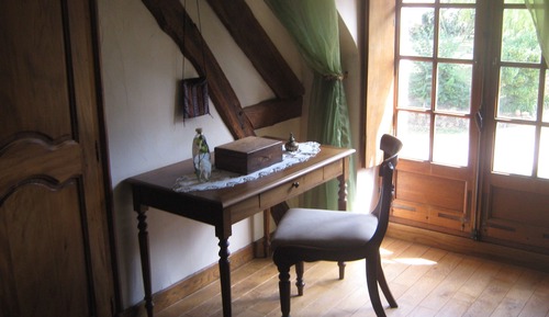 Chambre Double, vue jardin