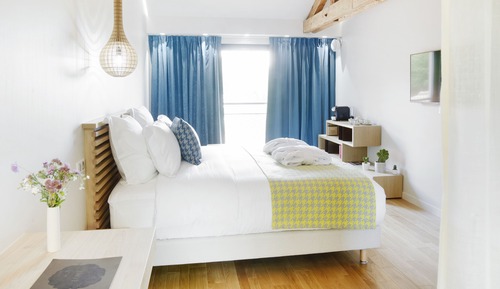 Chambre Design Double ou avec lits jumeaux, non-fumeurs, vue vallée