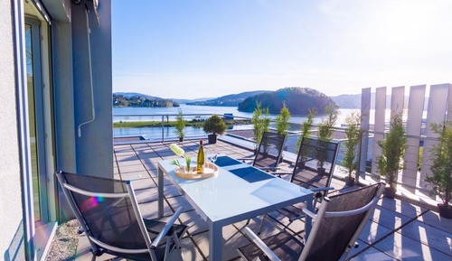 Appartement Supérieur, vue lac (Terrace 30m²)