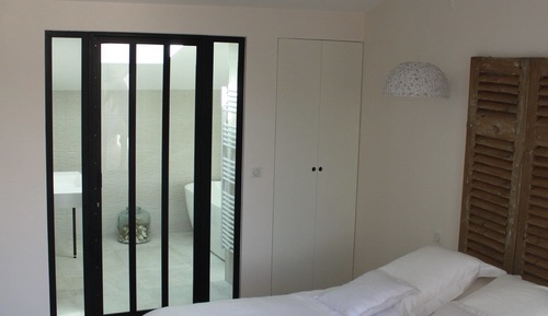 Chambre Double, terrasse (île Aux Oiseaux)