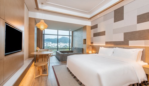 Chambre Premium, 1 très grand lit (Private Hot Spring)