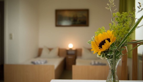 Chambre avec lits jumeaux