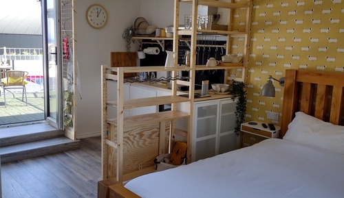 Chambre Double, vue mer