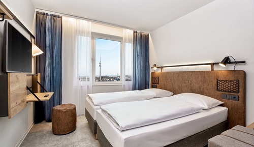 Chambre Double Supérieure, 2 lits une place, non-fumeurs