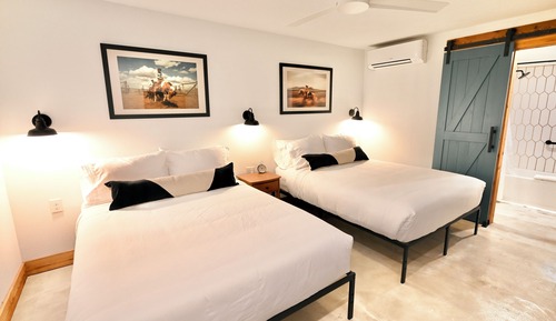Chambre Double Familiale, 2 grands lits, non-fumeurs (112)
