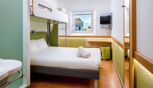 Chambre avec lits jumeaux, 2 lits une place