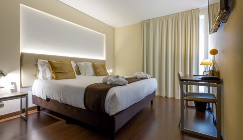 Chambre Double Premium, 1 lit double, terrasse