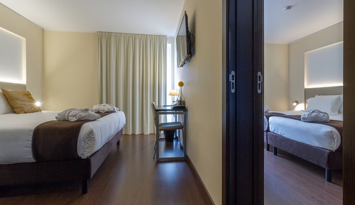 Chambre Premium avec lits jumeaux, terrasse