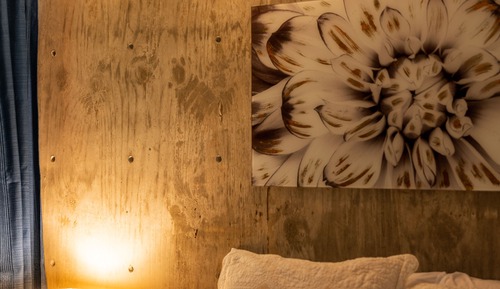 Appartement Lune de Miel, 1 très grand lit, non-fumeurs, vue jardin