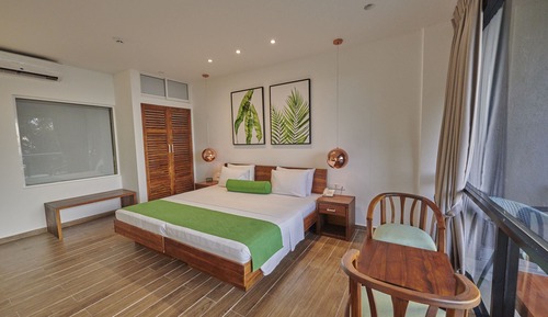 Chambre Deluxe, non-fumeurs, vue jardin