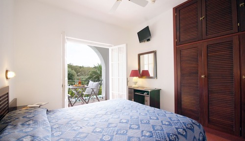Chambre Double, vue jardin