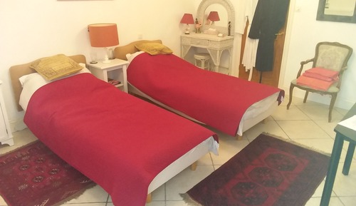 Chambre Luxe avec lits jumeaux, 2 lits une place