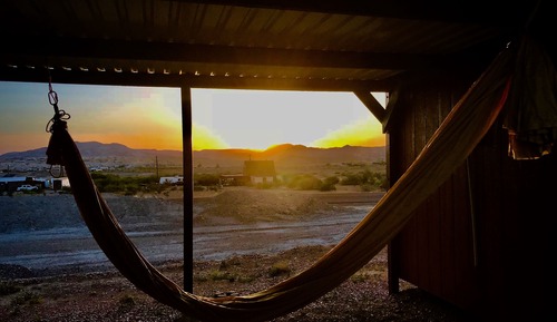Cabane, 1 lit double, non-fumeurs, vue montagne