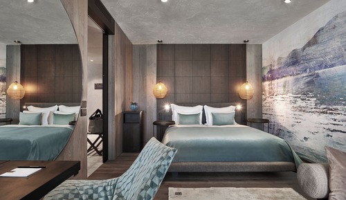 Suite Familiale, 2 chambres, non-fumeurs, vue piscine