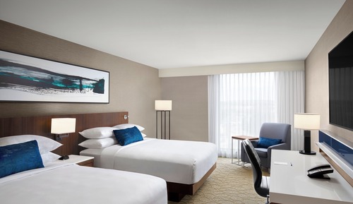 Chambre, 2 grands lits