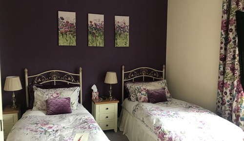 Chambre avec lits jumeaux
