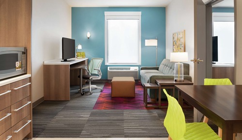Suite, 1 grand lit, accessible aux personnes à mobilité réduite (Hearing)