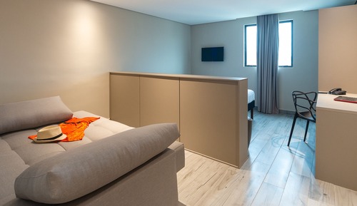 Appartement Familial, 1 lit double et 1 canapé-lit