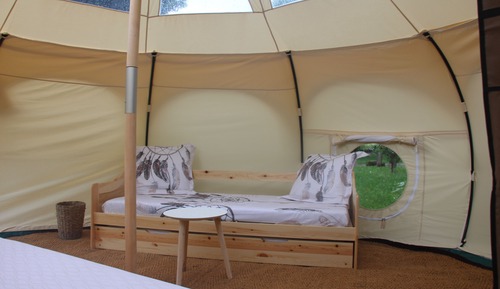 Tente Panoramique, plusieurs lits