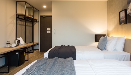 Chambre Standard avec lits jumeaux, 2 lits une place, non-fumeurs