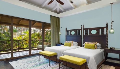 Chambre Premium, balcon, vue jardin