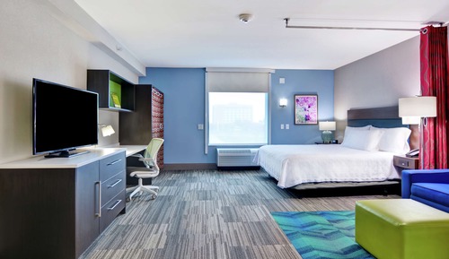 Studio, 1 très grand lit, accessible aux personnes à mobilité réduite (Hearing)